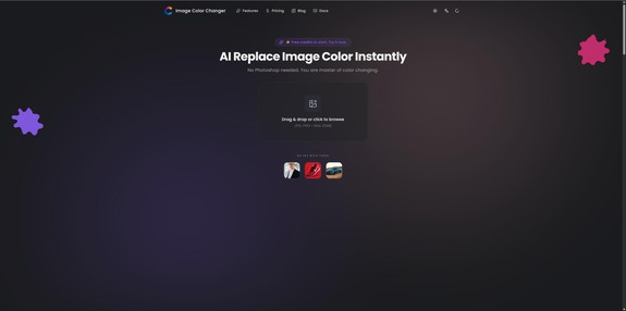 image color changer