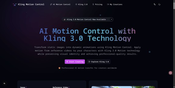 Kling Motion Control