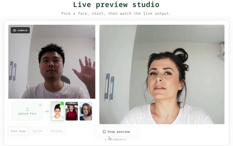 LiveFaceSwap AI