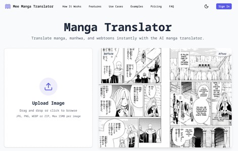 Mee Manga Translator