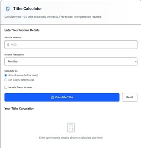 My Tithe Calculator