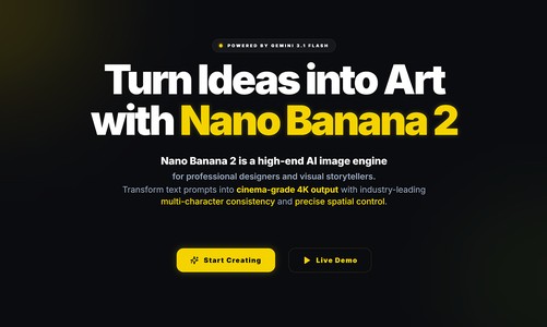 Nano Banana 2 AI Image Generator