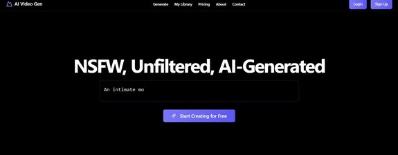 NSFWVideoGenerator.ai