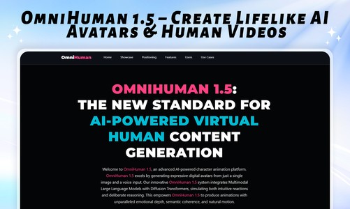 OmniHuman 1.5