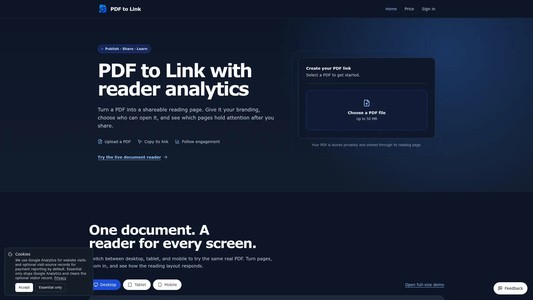 PDF to Link