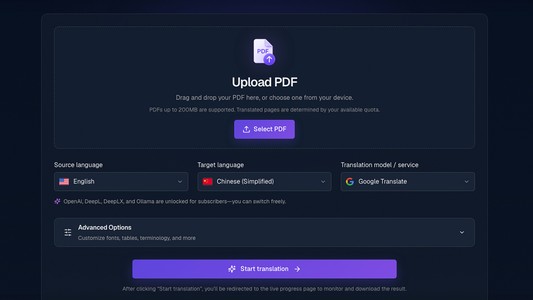 PDF Translate