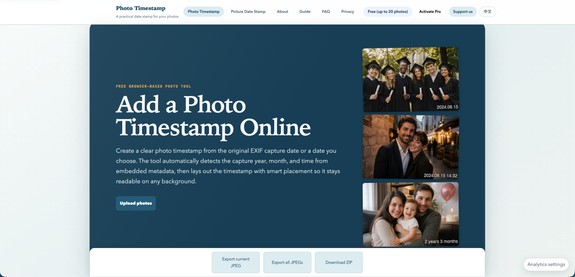 Photo Timestamp