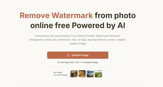 Remove Watermark from Photo