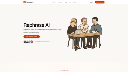 Rephrase AI