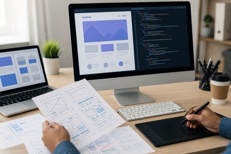 Responsive website development