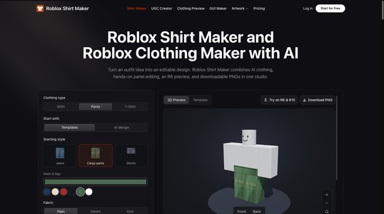 Roblox Shirt Maker