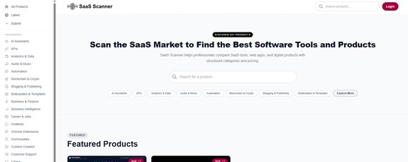 SaaS Scanner