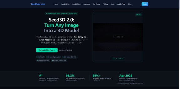 Seed3d 2.0