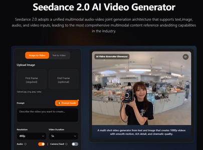 Seedance 2.0 AI Video Generator