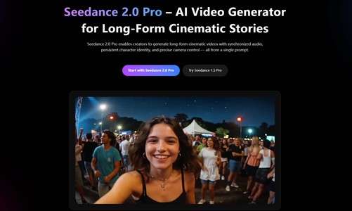 Seedance 2.0 Pro AI Video Generator
