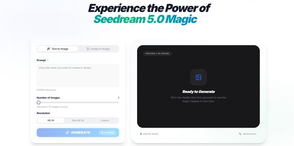 Seedream 5.0 AI Image Generator
