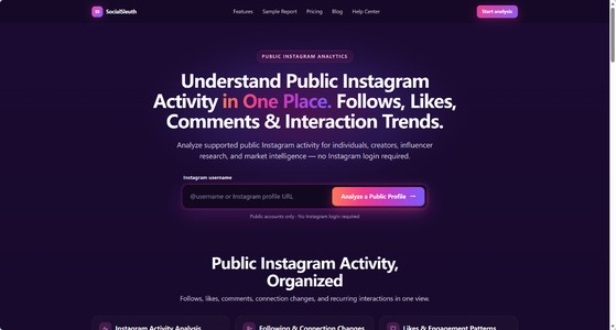 SocialSleuth – Anonymous Instagram Story Viewer