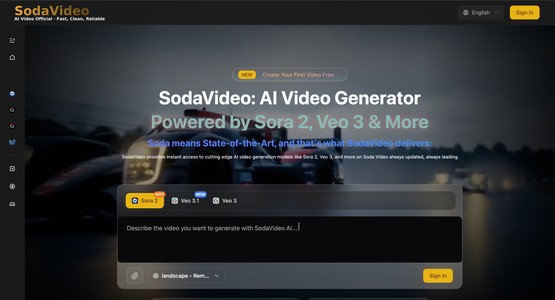 sodavideo