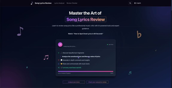 Song Lyrics Review
