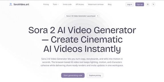Sora 2 AI Video Generator