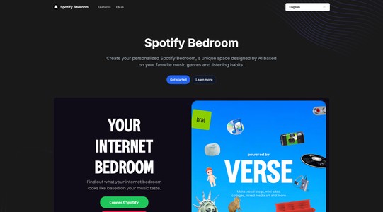 Spotify Bedroom