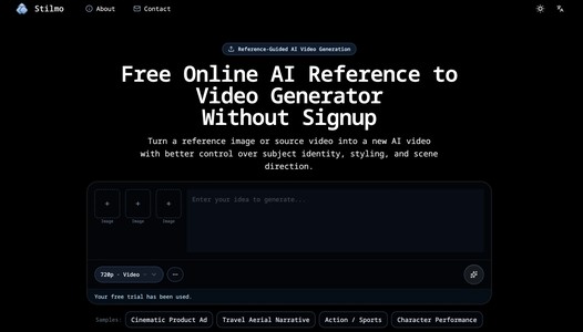 Stilmo | Reference to Video AI Generator