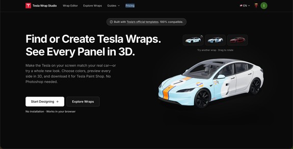Tesla Wrap Studio