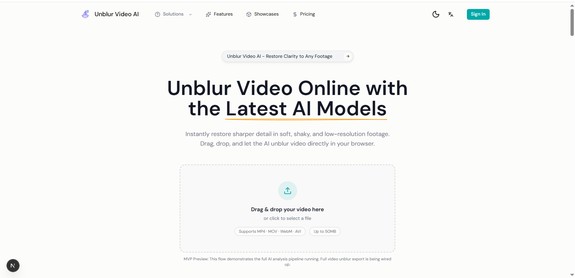 Unblur Video AI