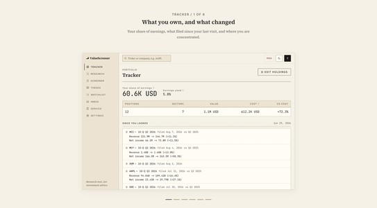 ValueScreener