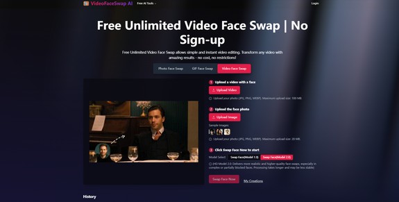 Video Face Swap