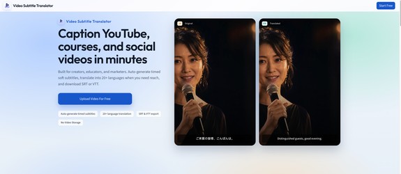 Video Subtitle Translator