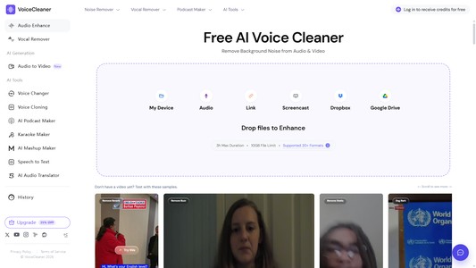 Voice Cleaner