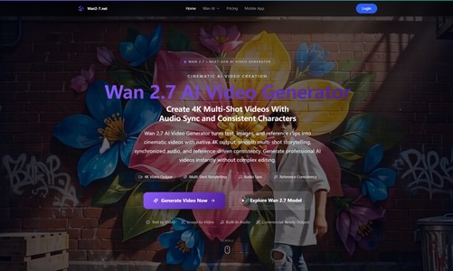 Wan 2.7 AI