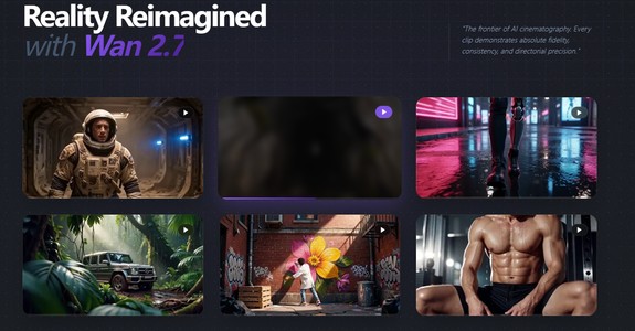 Wan 2.7 AI Video Generator