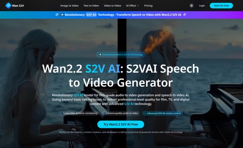 Wan2.2 S2V AI