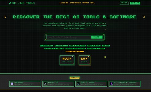 We Like Tools