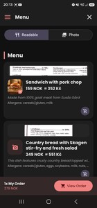 What's on the menu