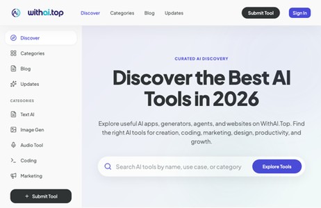 WithAI Top - Best AI Tools Directory