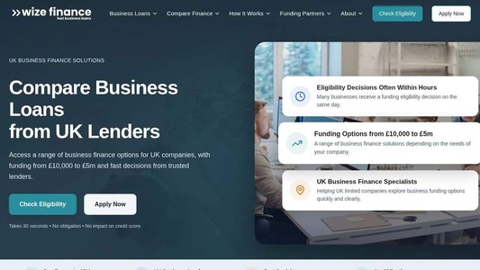 Wize Finance Eligibility Check