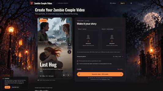 Zombie Couple Video