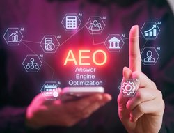 Answer engine optimisation Logo