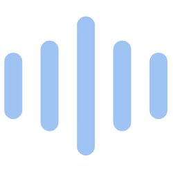 Audio to video AI generator Logo
