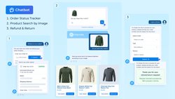 Helpmate - Live, Social & AI Chat with Built-in CRM Logo