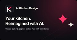 Kitchen Interior Design AI Logo