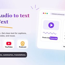 LinkToText Logo