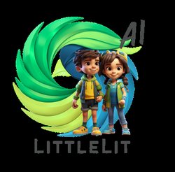 LittleLit AI -Fun & Safe App for Kids Logo