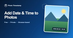 Photo Timestamp Logo