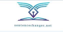 Sentence changer tool Logo